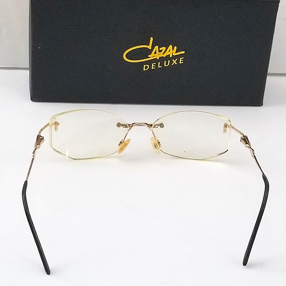 Vintage Cazal Rimless Eyeglasses Frames